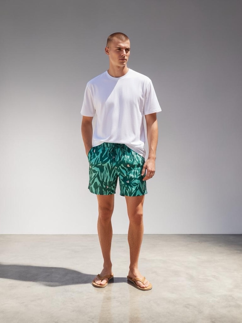 BYLT Basics Men's Ripstop Hybrid Short, swim trunks. Color:
Field-Study - Picture 4 of 4